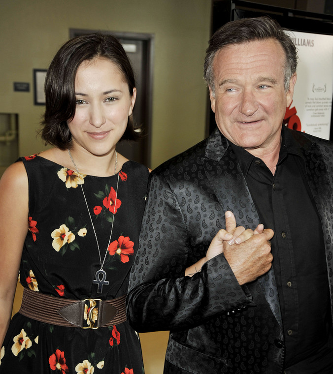 Robin Williams z córką Zeldą