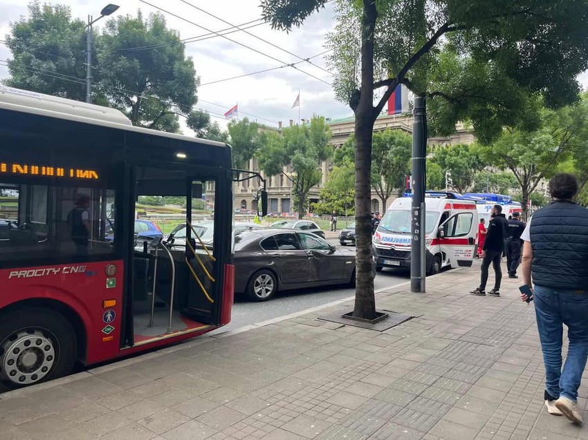 Oštećen automobil prilikom udesa