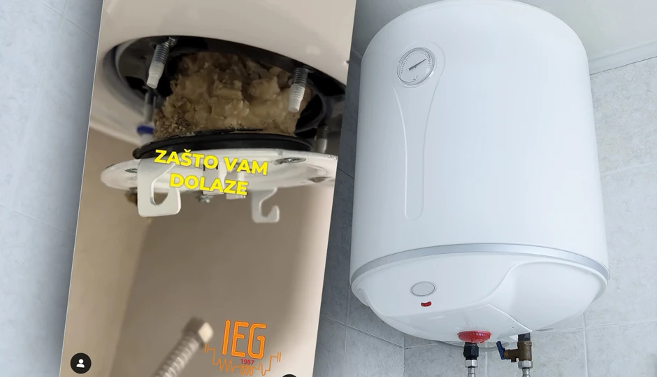 "Prvi znaci da sa bojlerom nešto nije u redu navodi to što odjednom prestane da greje vodu ili izgori prekidač za bojler"