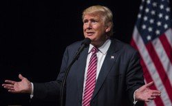 Trump wyrzucił płaczące dziecko ze swojego wiecu