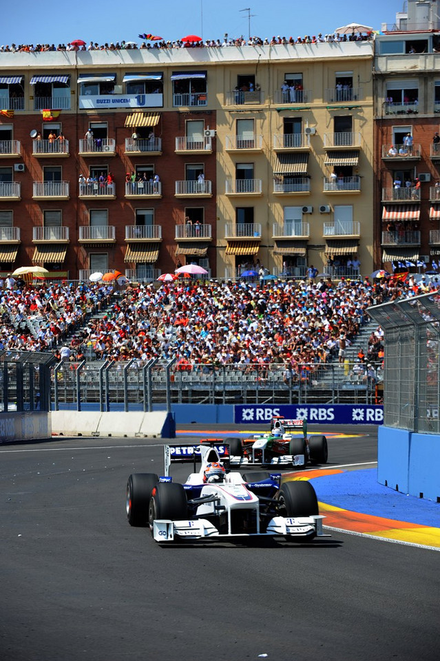 Grand Prix Europy 2009: szczęśliwy Barrichello (fotogaleria)