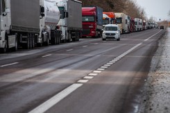 Protest na przejściach granicznych wstrzymany. Minister infrastruktury: Rozmowy będą kontynuowane