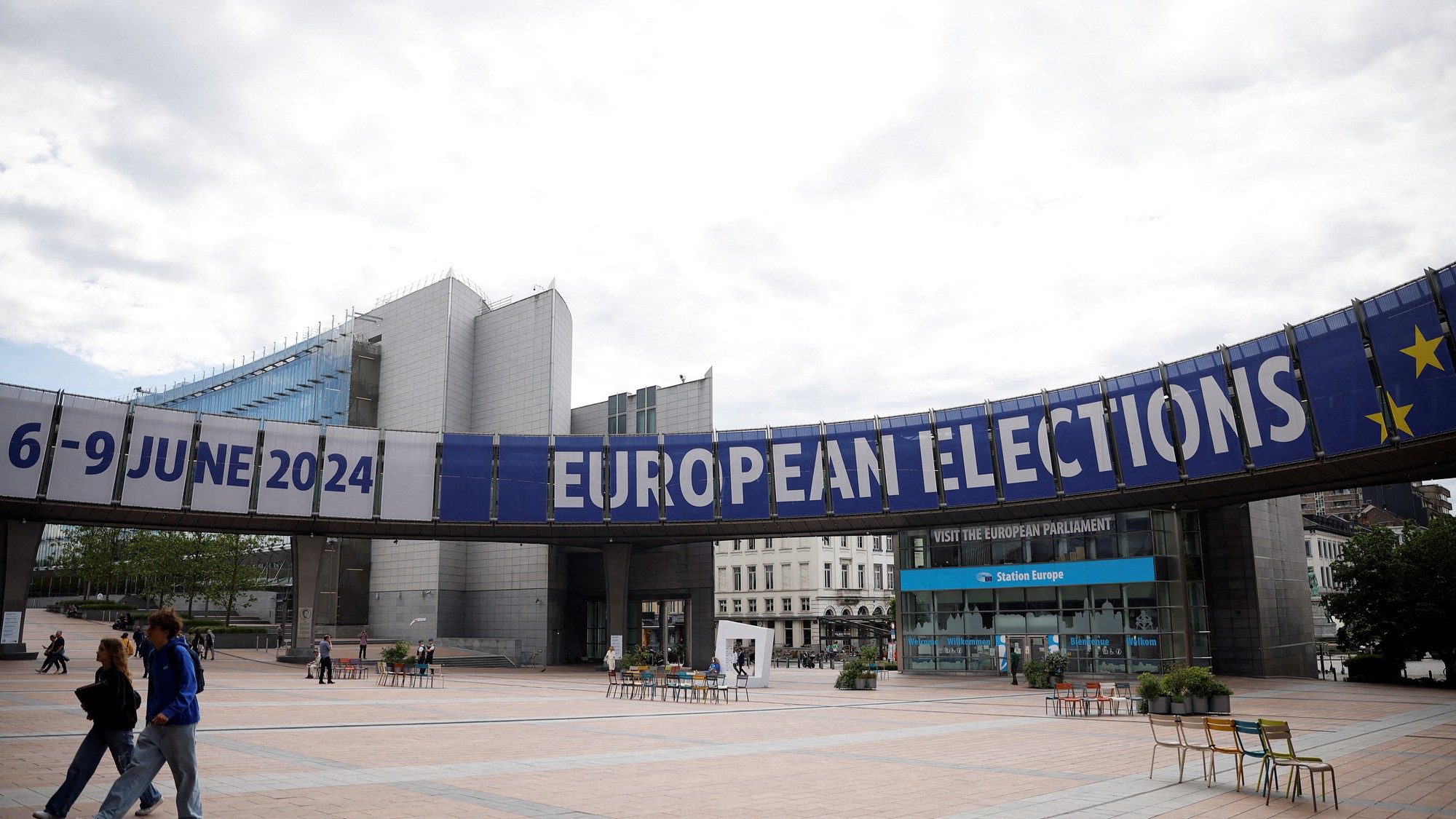 Európsky parlament v Bruseli