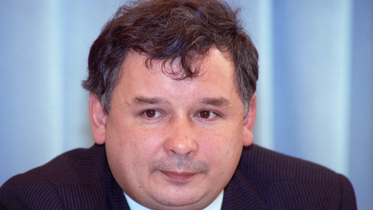 Jarosław Kaczyński w 1991 roku