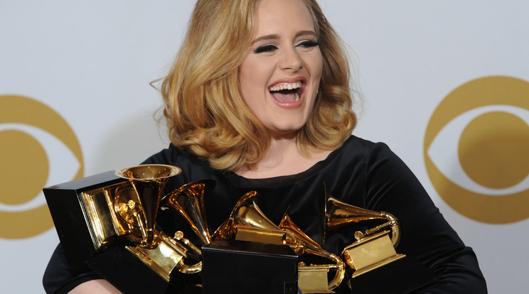 Adele már több Grammy-díjat is nyert/ Fotó: Northfoto