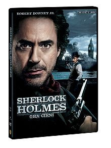 "Sherlock Holmes: Gra cieni" - okładka DVD
