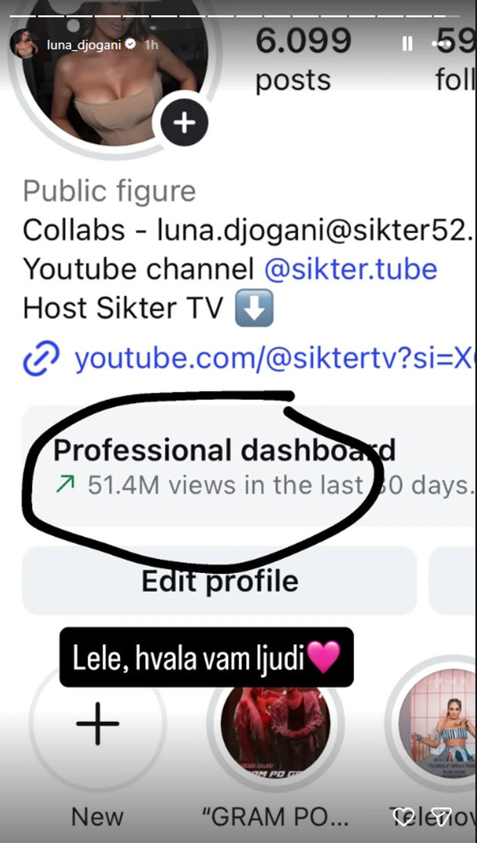 Luna Đogani se po povratku sa Maldiva pohvalila velikim uspehom: Više od 50 miliona