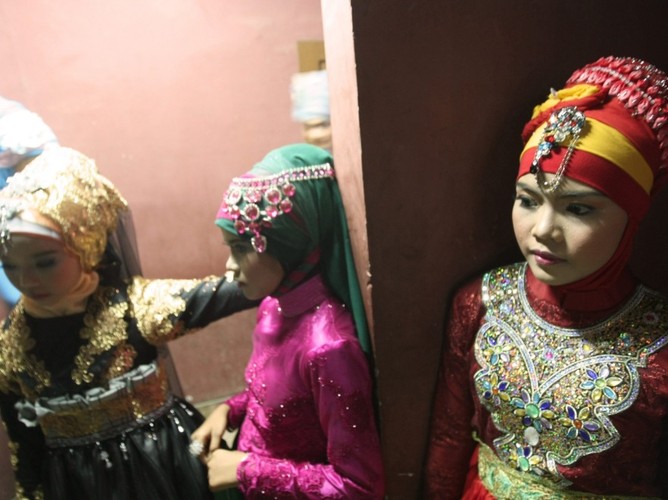 Islamic fashion show