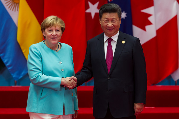 Angela Merkel i Xi Jinping