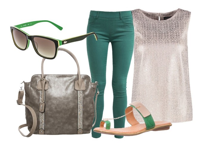 STYLIZACJE ze złotymi akcentami na wiosnę 2015