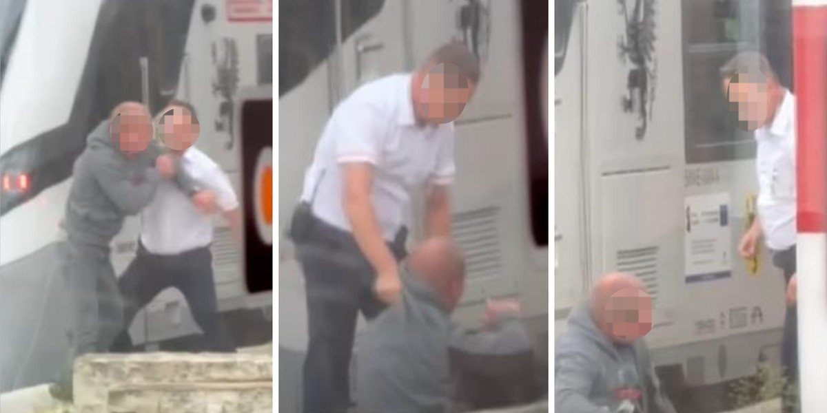 Wideo z peronu budzi wątpliwości. SOK tłumaczy sytuację.