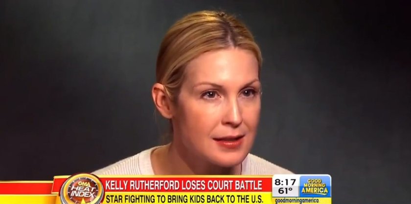 Kelly Rutherford odebrali dzieci