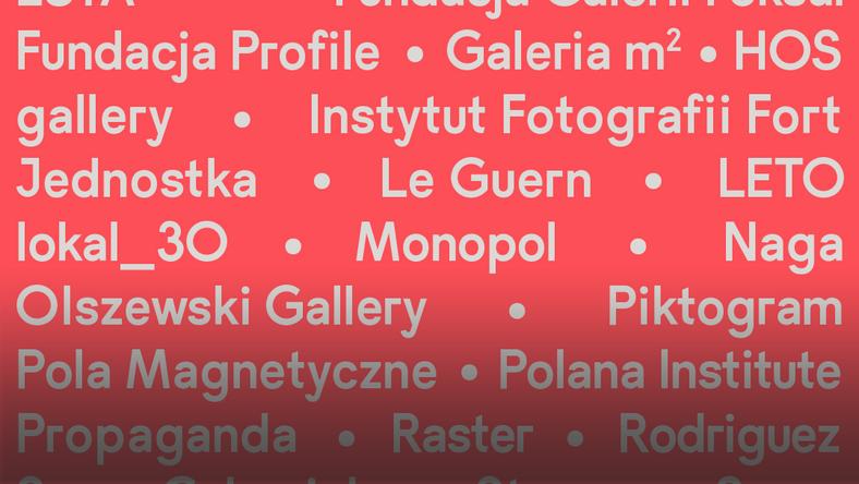 Warsaw Gallery Weekend 2020