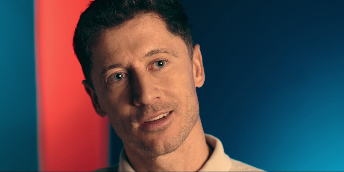 Robert Lewandowski w serialu "La Liga: Nie tylko na boisku"