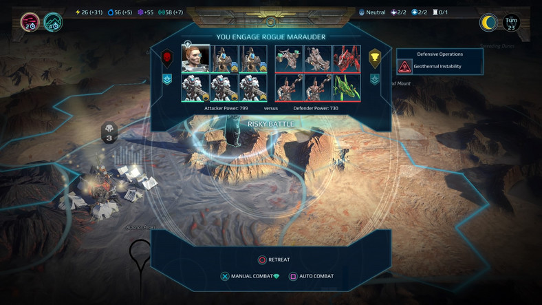 Age of Wonders: Planetfall - screenshot z gry