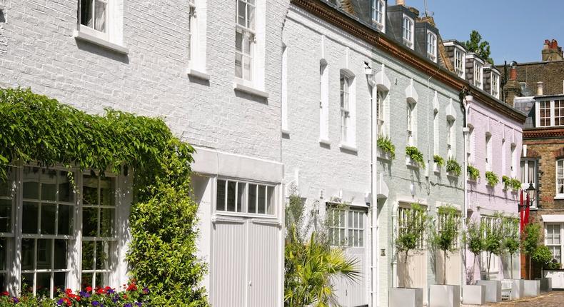 Houses in Notting Hill,