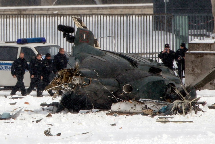 Zderzenie helikopterów