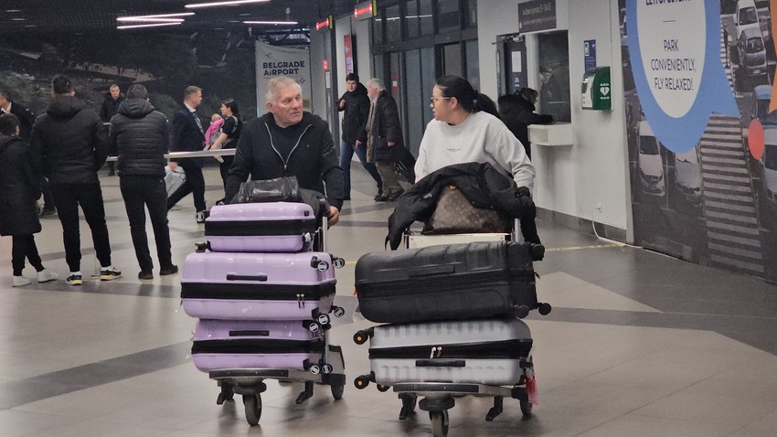 Miloš Bojanić sa ženom