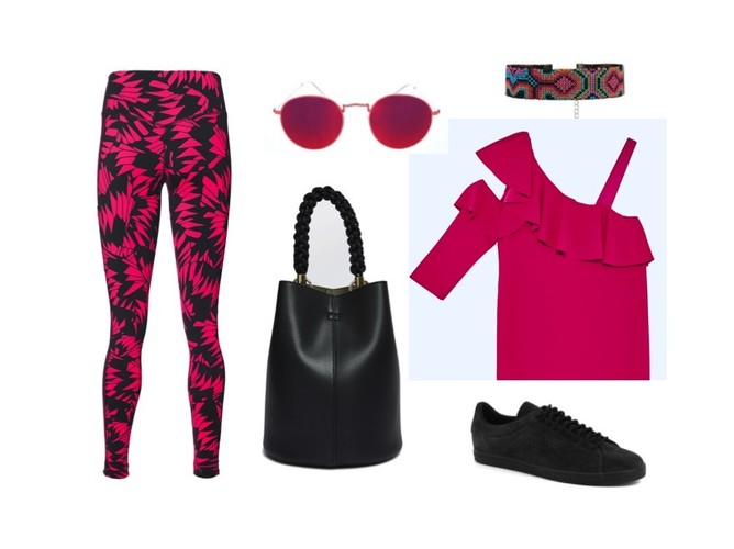 Pink is the new black. STYLIZACJE