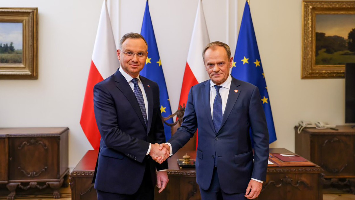 Donald Tusk spotkał się z Andrzejem Dudą. Znamy datę zaprzysiężenia