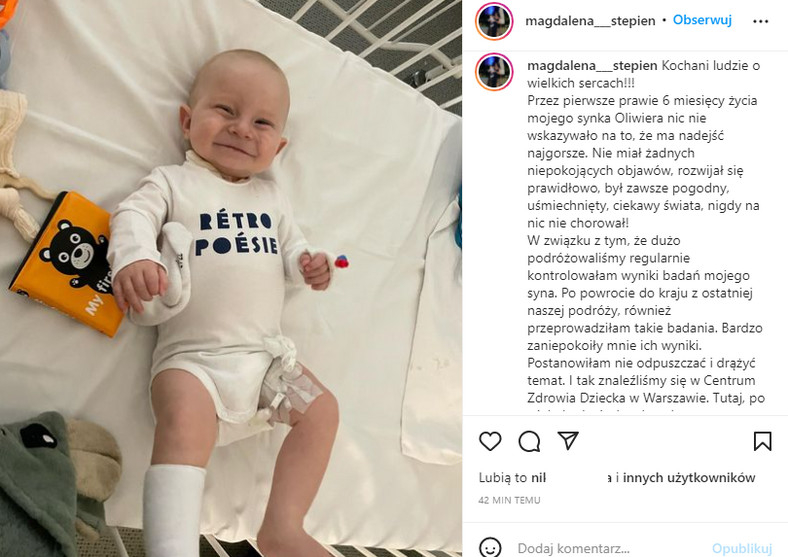 Magdalena Stępień na Instagramie