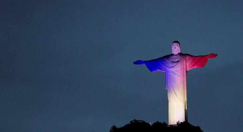 The Christ the redeemer statue, Rio de Janeiro, Brazil.