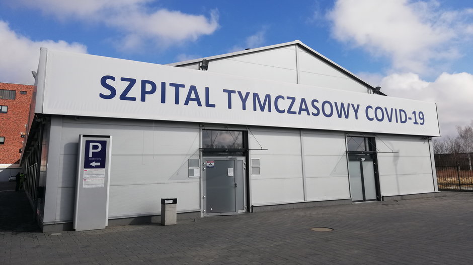 Szpital polowy przy ul. Rakietowej we Wrocławiu