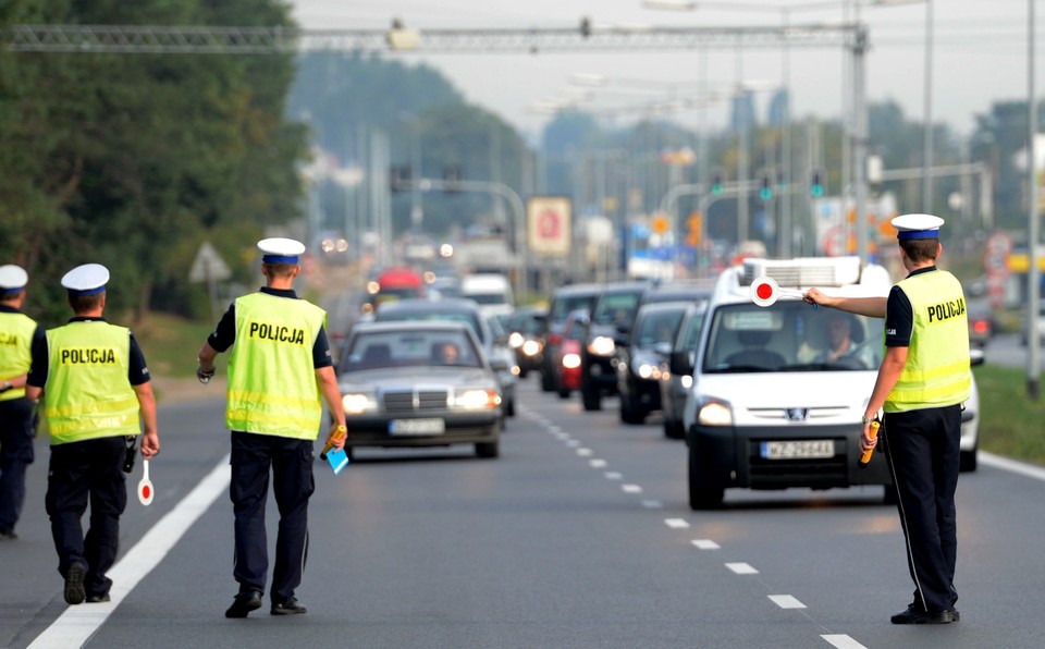 WARSZAWA POLICJA AKCJA PRĘDKOŚĆ