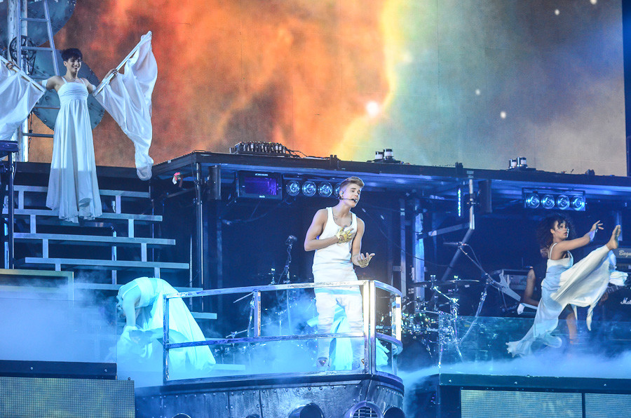 Justin Bieber koncert w Polsce [Łódź, Atlas Arena] (fot. Darek Kawka / Onet)