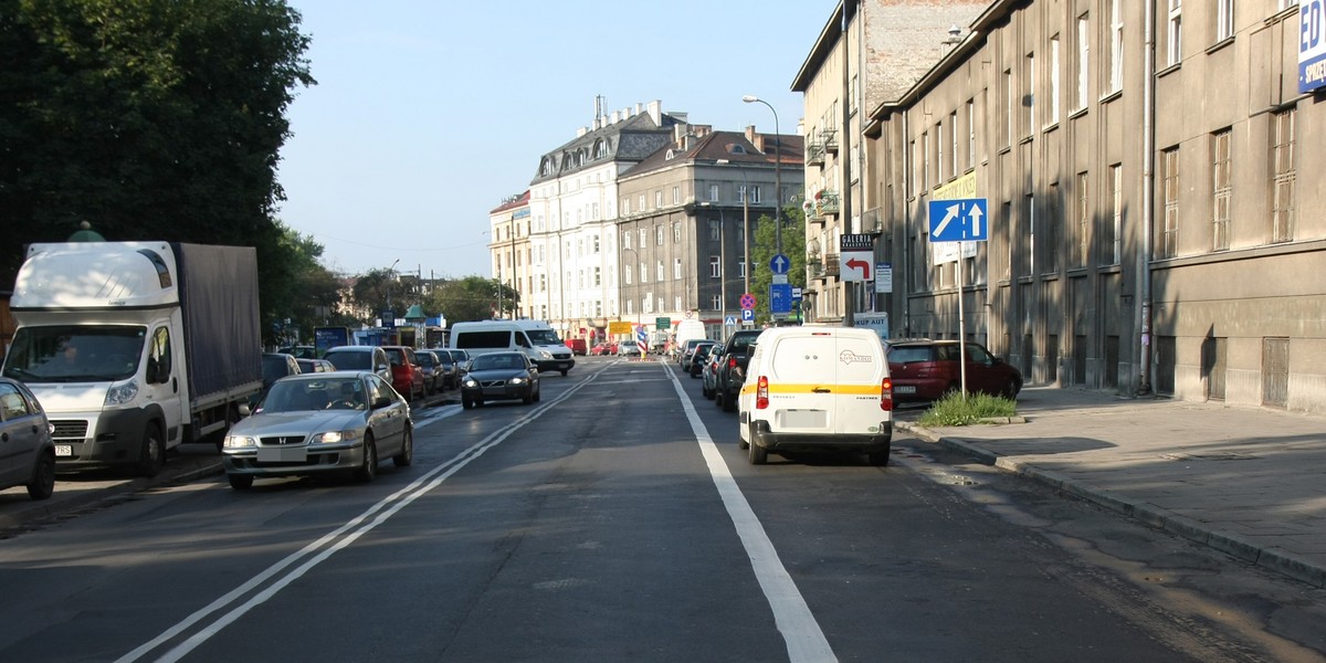 Kleparz zmiana organizacji ruchu.