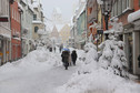 Intensywne opady śniegu w Bawarii