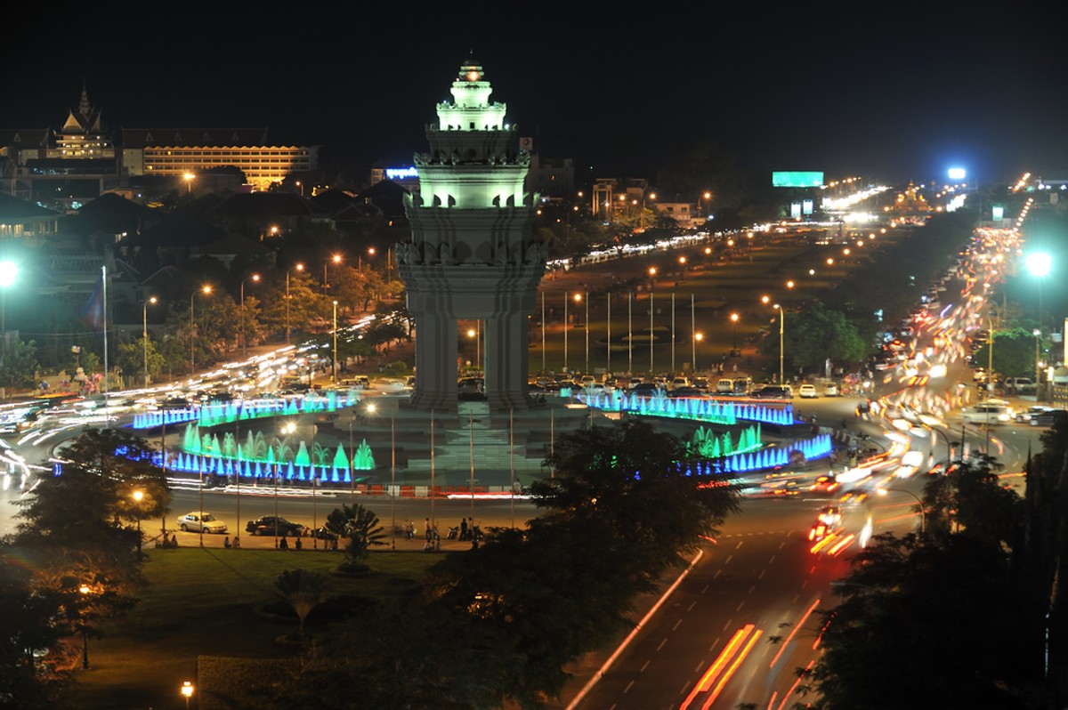 Phnom Penh, Kambodża.