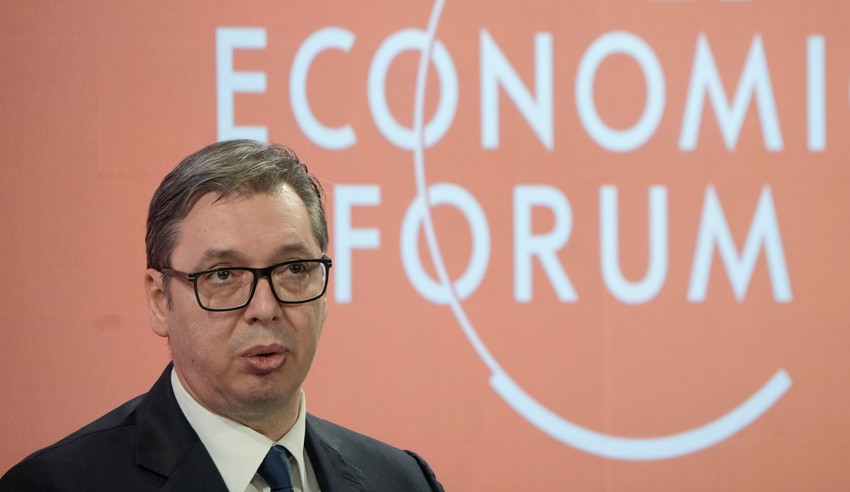 Aleksandar Vučić Davos