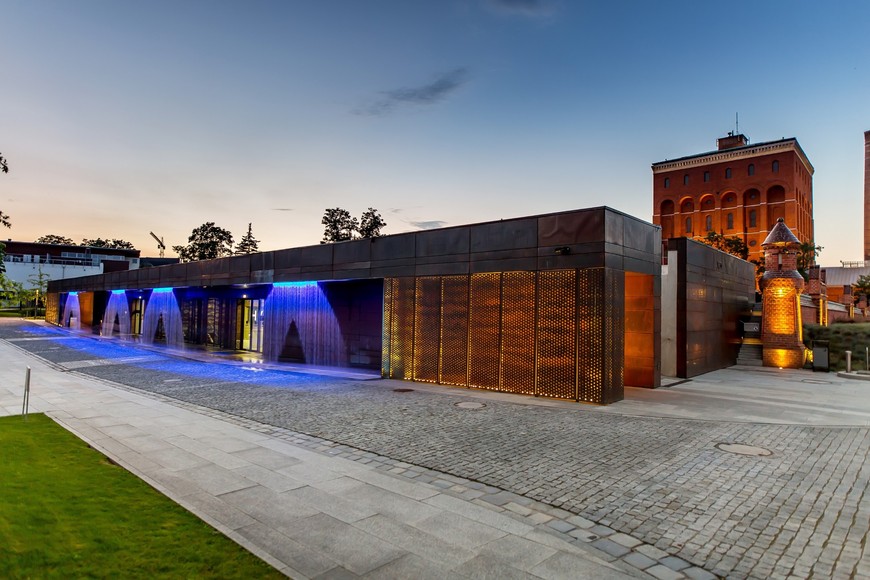 Hydropolis mieści się w pięknym historycznym budynku