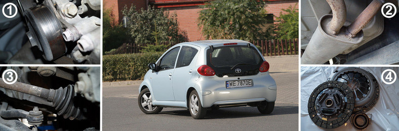 Toyota Aygo I 1.0 - usterki