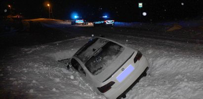 22-latek nie zatrzymał się do policyjnej kontroli. Ucieczkę zakończył w rowie