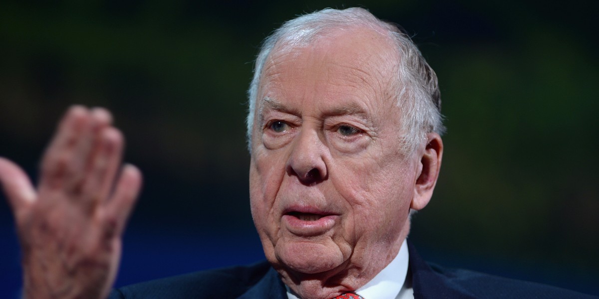 Here's why 88-year-old T. Boone Pickens says he can't ever retire