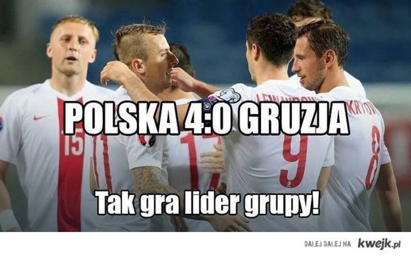 Memy po meczu Gruzja - Polska! GALERIA