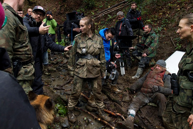 Zdjęcia z planu serialu 'Wataha'