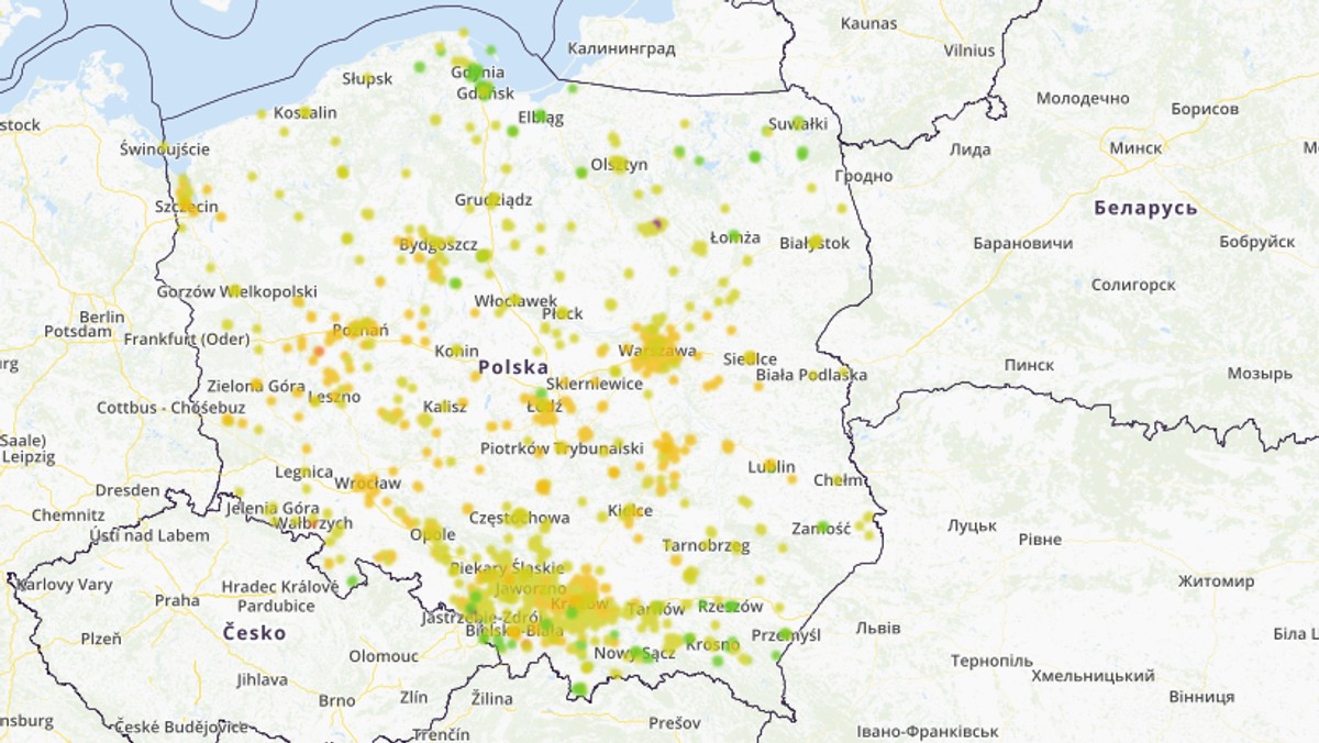 Smog w Polsce - 5 listopada. Stan, jakość i zanieczyszczenie powietrza