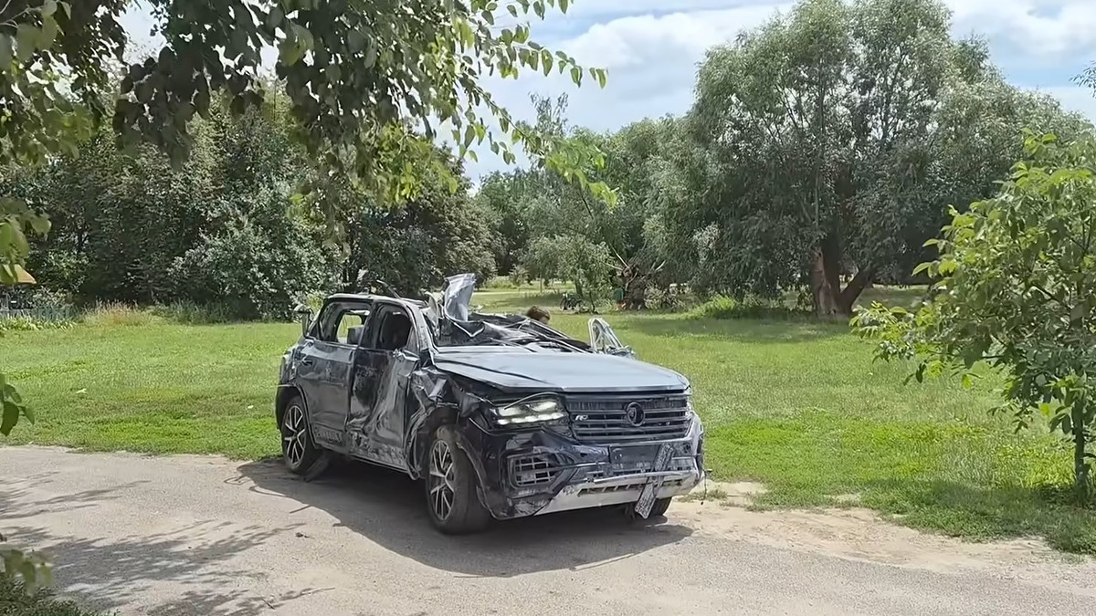 Uništeni auto