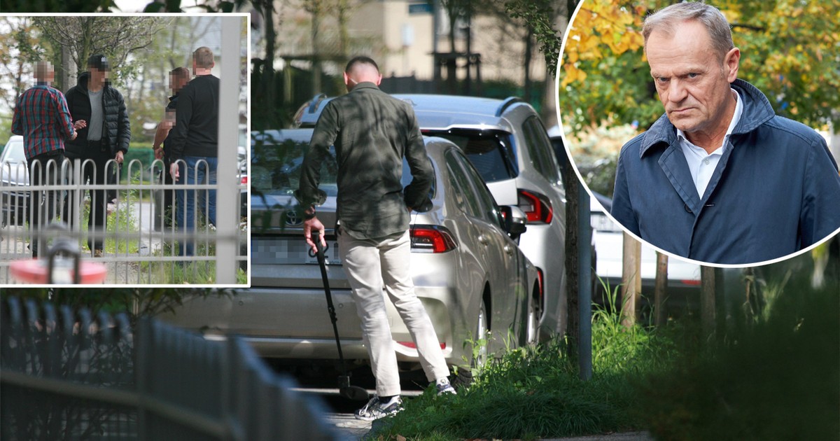 Zaskakujące sceny w okolicy Tuska. To się dzieje po kradzieży lexusa