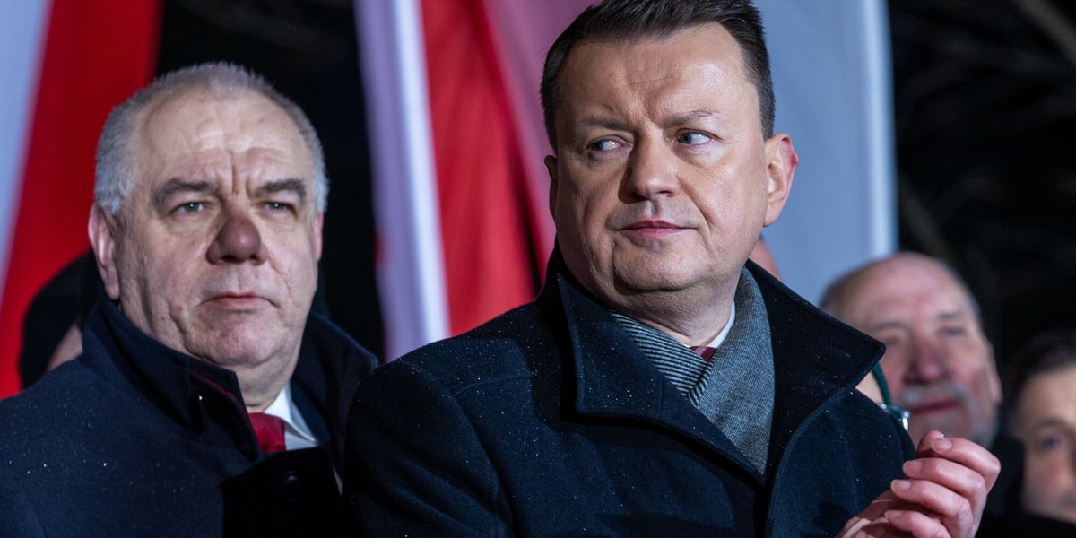 Jacek Sasin i Mariusz Błaszczak.