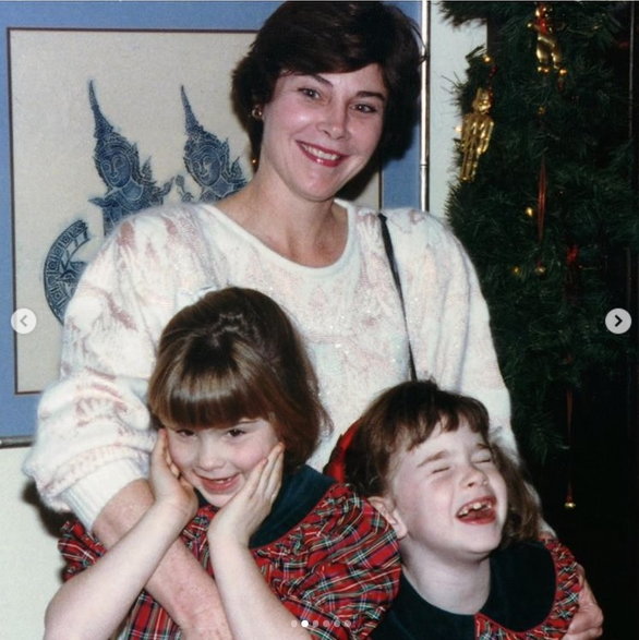 Laura Bush z córkami: Jenną i Barbarą