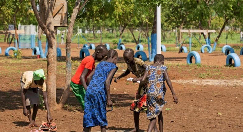 Unaccompanied children who arrive at the International Nguenyyiel refuge camp in Gambela, Ethiopia have fled life-threatening siutations in South Sudan