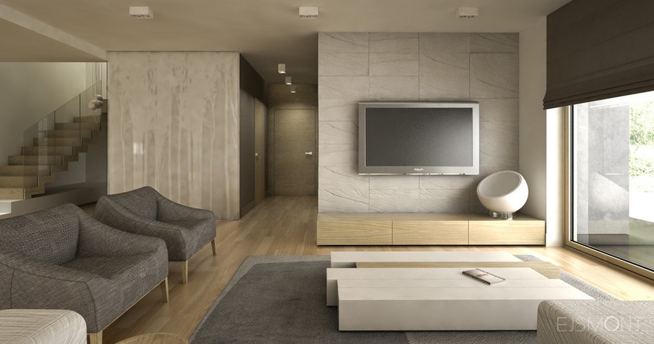 Ciepły, nowoczesny dom - projekt Ejsmont