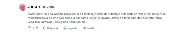 "Svakome po zasluzi"