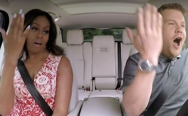 Karaoke z Michelle Obamą w samochodzie. Musicie zobaczyć nowy odcinek "Carpool Karaoke"