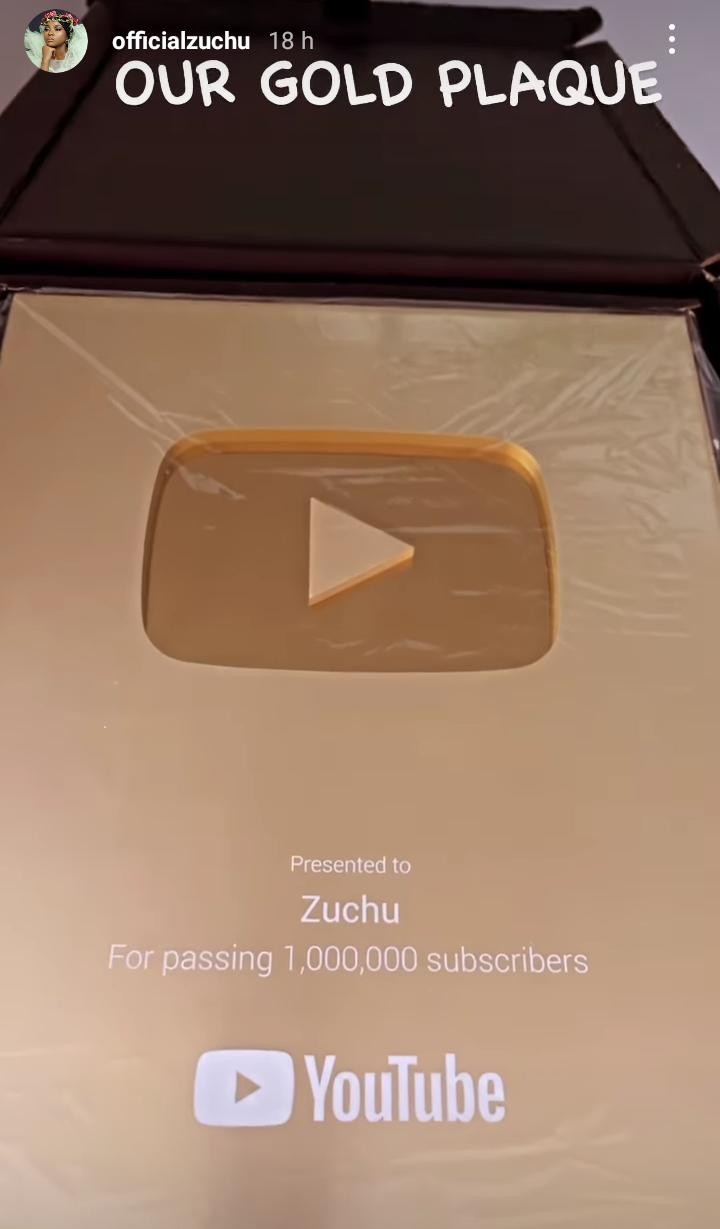 Zuchu Receives Distinguished Youtube Award Pulselive Kenya