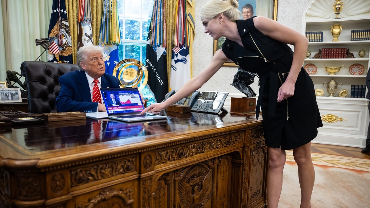 Donald Tramp i Natali Harp